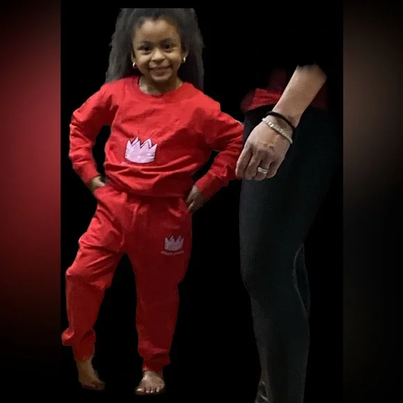 Hip Hop Kids Sweatsuits by Hollis King. The Crown 👑 Edition